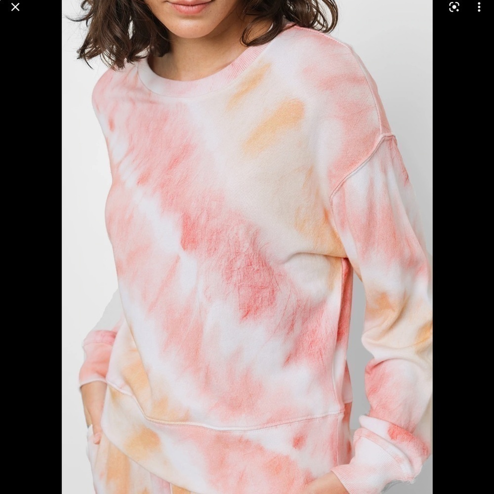 RAILS RAMONA - SUNSET TIE DYE long sleeve sweatshirt size Xxs new with tags